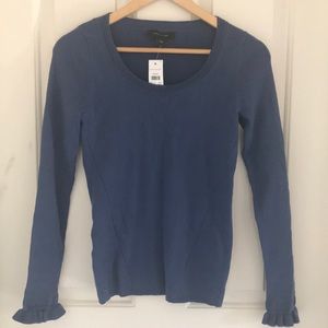 NWT Ann Taylor Ruffle sleeve Sweater